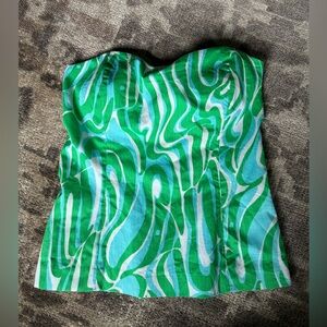Lilly Pulitzer Strapless Top